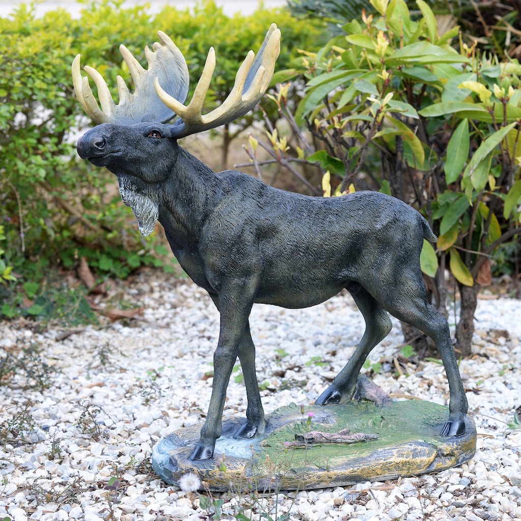 Hi-Line Majestic Moose Statue
