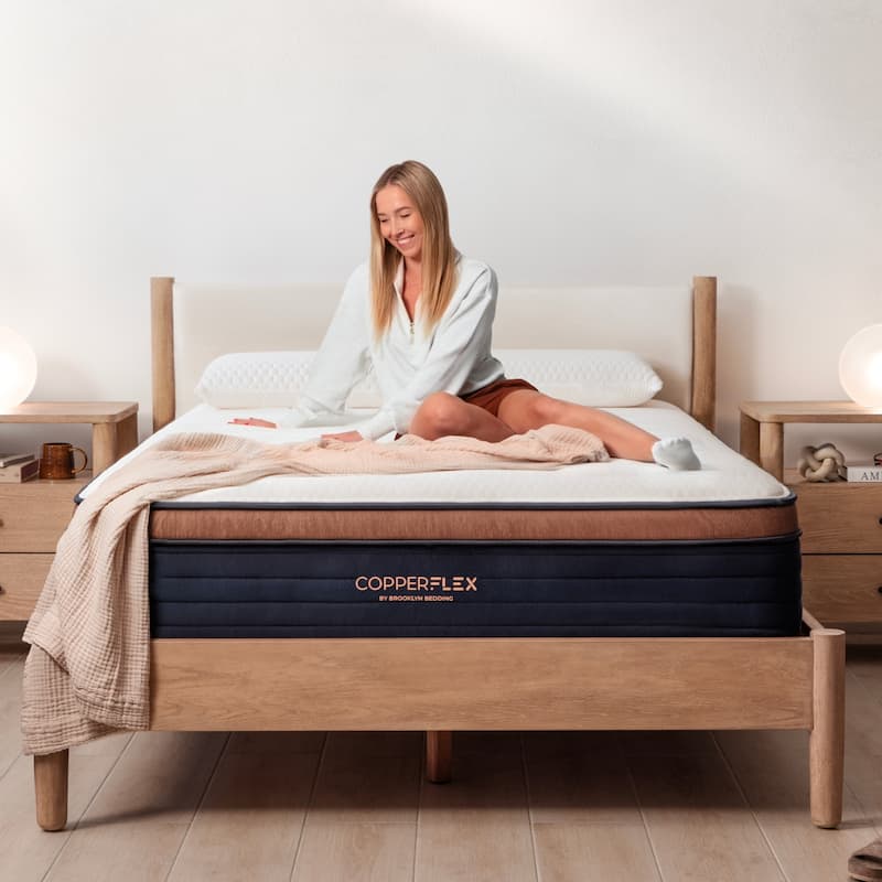 Brooklyn Bedding CopperFlex Pro 14" Hybrid Mattress with Zoned Foam
