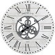 preview thumbnail 2 of 16, FirsTime & Co. Shiplap Steampunk Farmhouse Wall Clock
