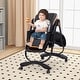 preview thumbnail 14 of 19, Babyjoy Baby High Chair with Wheel Folding Baby Dining Chair - See Details