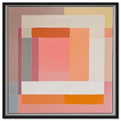 Minimal Color Blocks I Canvas by Art Remedy