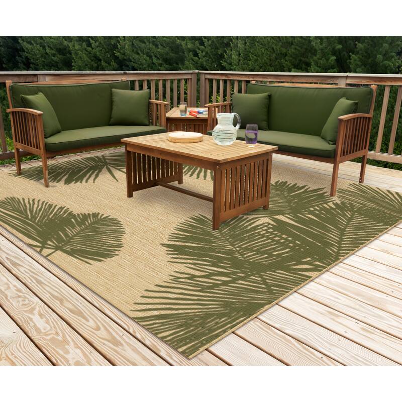 Liora Manne Carmel Palm Indoor/Outdoor Area Rug