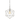 Hanover Serena Geometric Pendant Light for Hardwire or Plug-In Swag Installation, Chrome - Adjustable