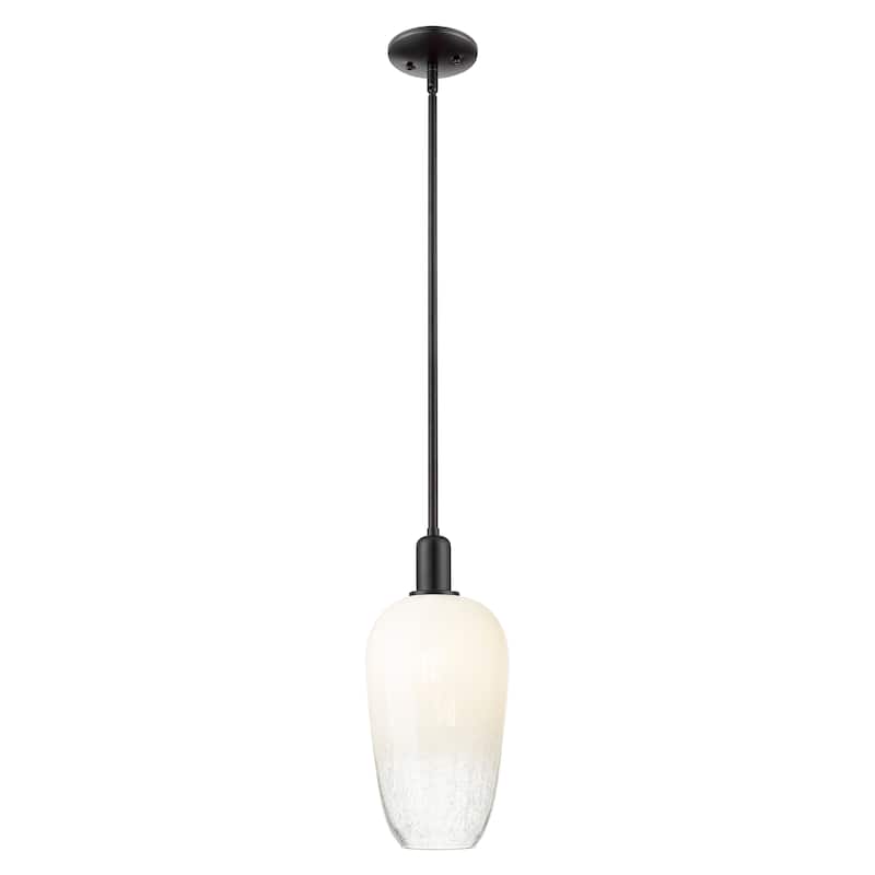 Innovations Lighting Downtown Urban - Brookhaven Flute - 1 Light 7" Stem Hung Mini Pendant