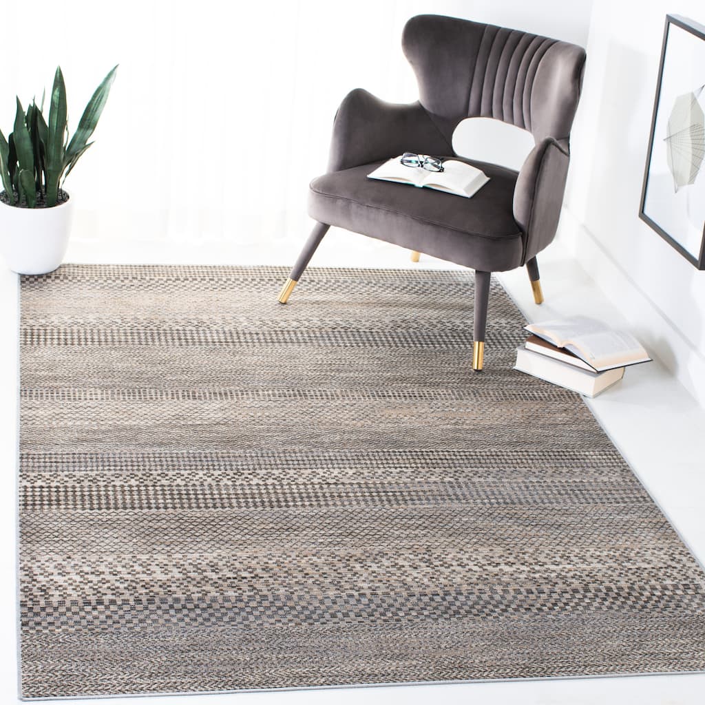 SAFAVIEH Atlas Blodwin Modern Distressed Viscose Rug
