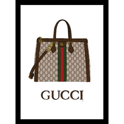 Fairchild Paris FASHION TOTE BAG - 14"x18" Framed Print