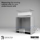 preview thumbnail 26 of 52, Karran Undermount 32.5 in. Large Single Bowl Quartz Kitchen Sink Kit