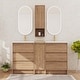 preview thumbnail 16 of 16, Beingnext 24''/36''/60'' Bathroom Vanity with Sink, Freestanding Bathroom Vanity with Soft Close Drawers 60''W