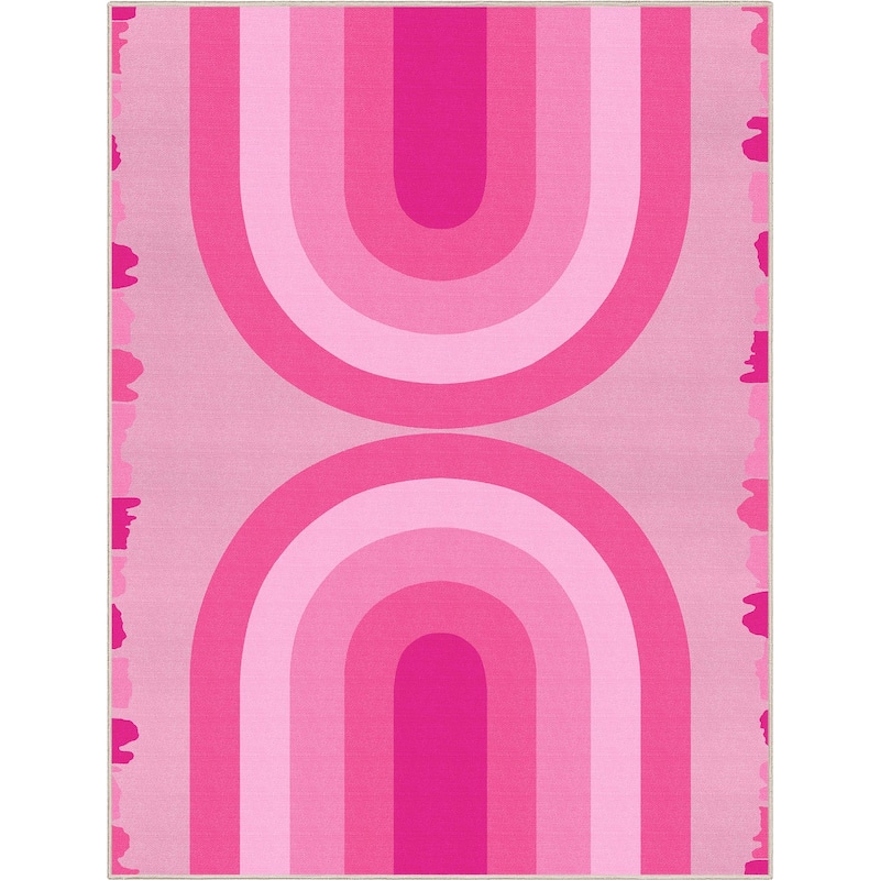 Well Woven Apollo Rainbow Modern Flat-Weave Stain Resistant Area Rug