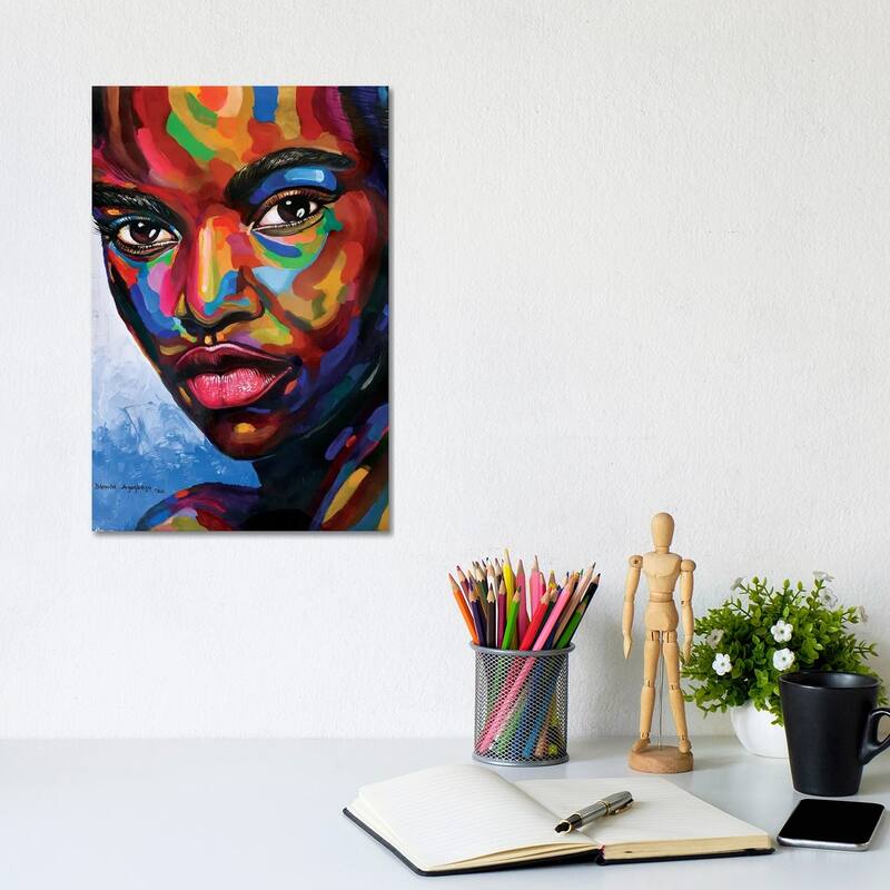 iCanvas "State Of Mind" by Damola Ayegbayo Canvas Print - 12x8x0.75