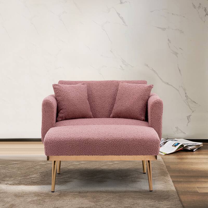 Clihome Upholstered Chaise Lounge