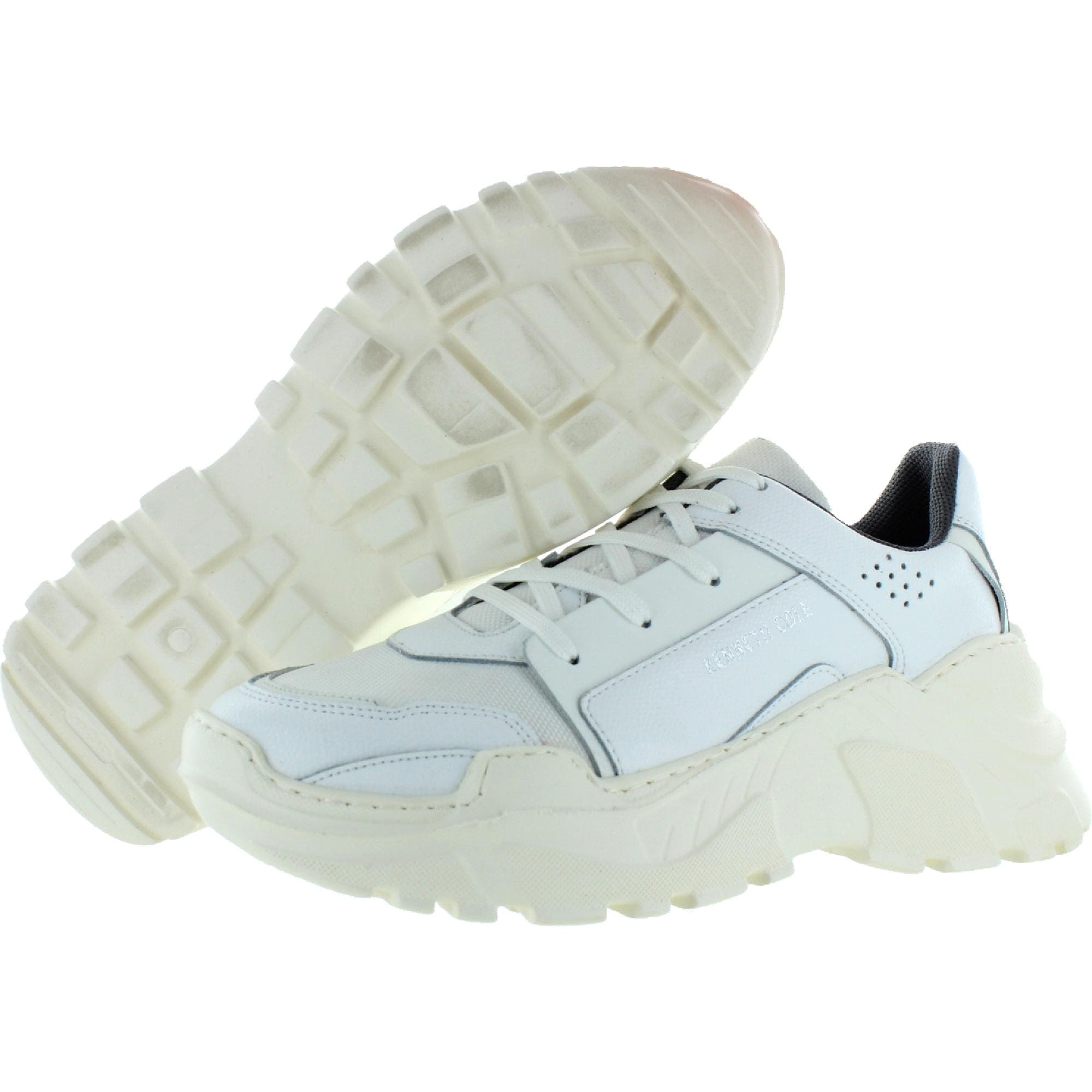 solid white tennis shoes