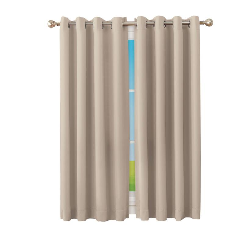 Madison Room Darkening Energy-Saving Curtain Panel