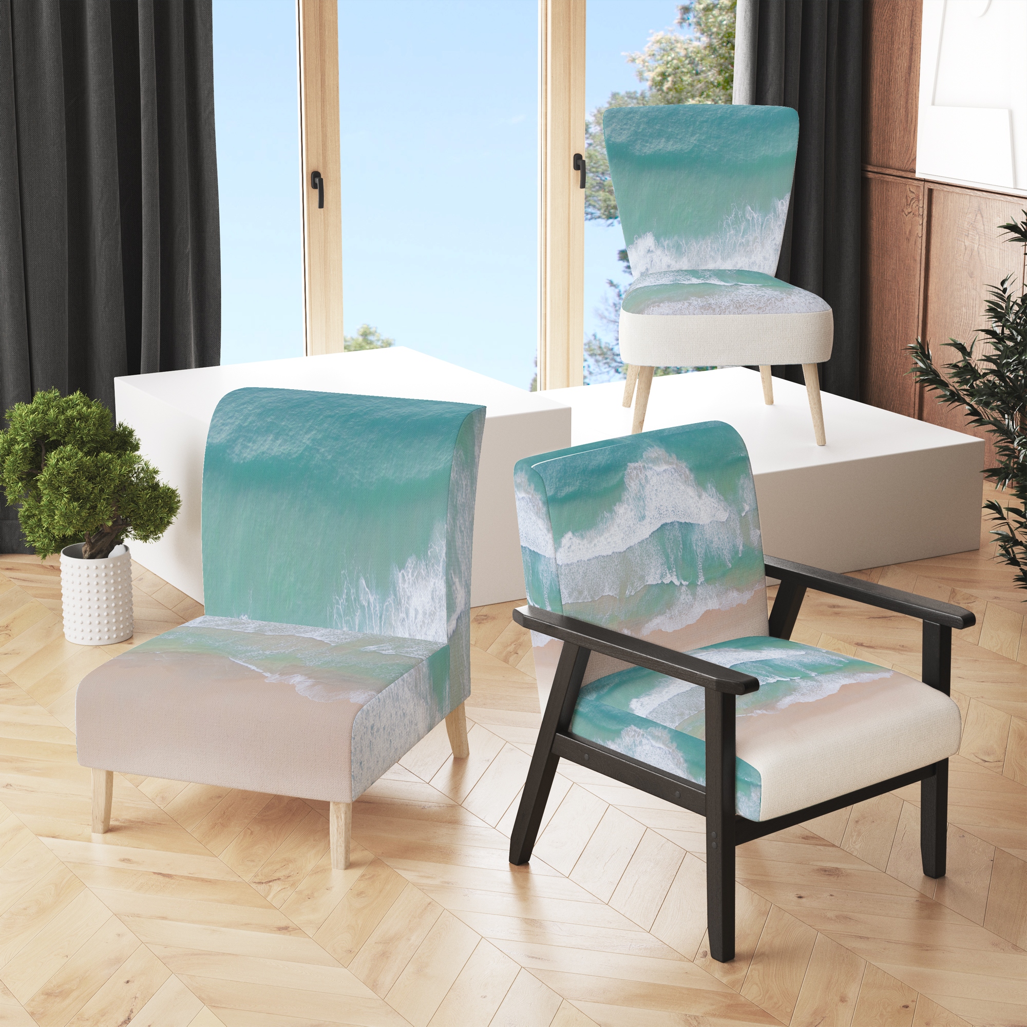 Coastal sale accent chairs