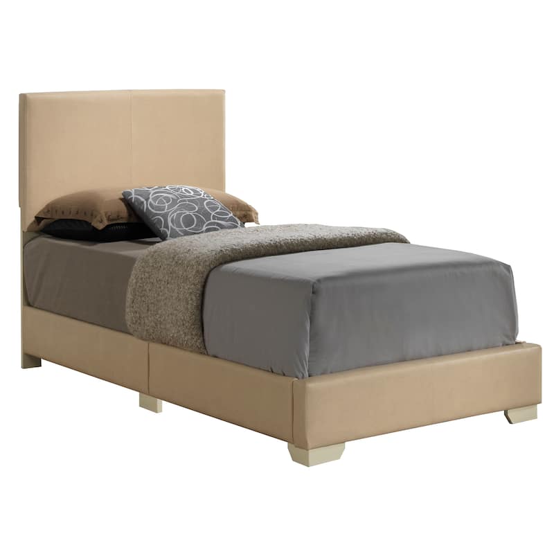 Aaron Faux Leather Bed