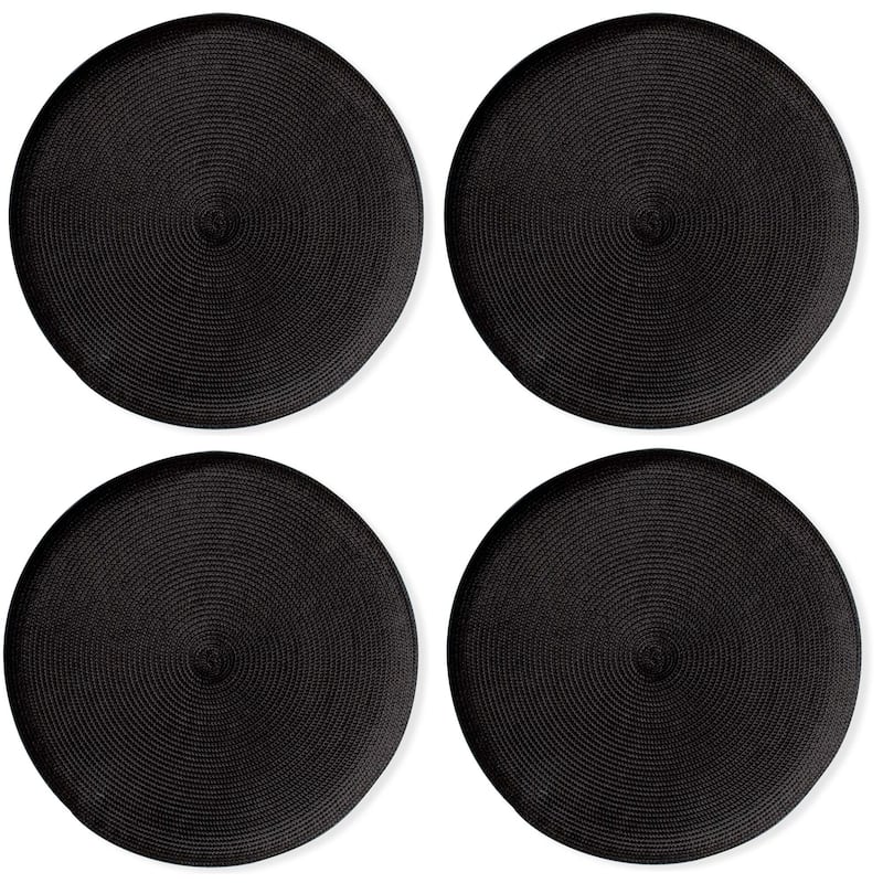 Woven Placemats - Black