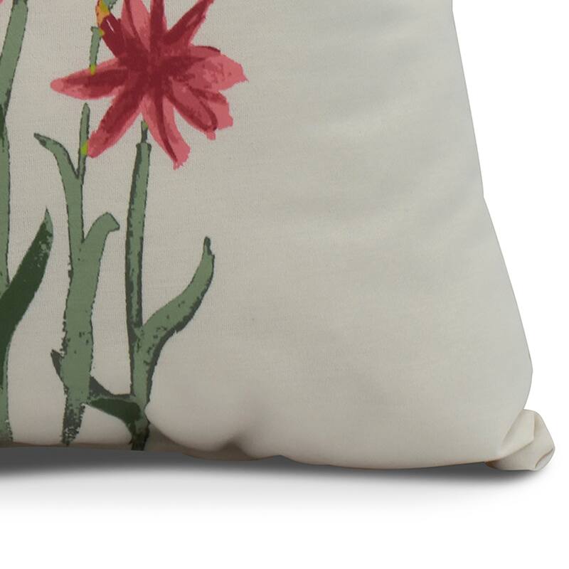 18 x 18 inch Daffodils Outdoor Pillow