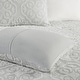 preview thumbnail 11 of 14, Madison Park Maeve 3 Piece Tufted Woven Medallion Duvet Cover Set