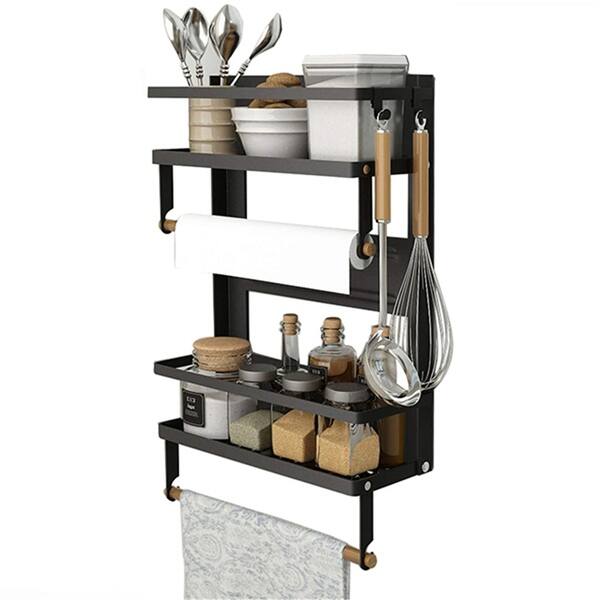 YBM HOME In-Drawer 3-Tier Bamboo Spice Rack Organizer Tray - 15 x 8 x 2 in  - On Sale - Bed Bath & Beyond - 30525864