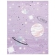 preview thumbnail 41 of 69, SAFAVIEH Carousel Kids Kyle Solar System Rug 6'7" x 9' - Purple/Orange - Rectangle