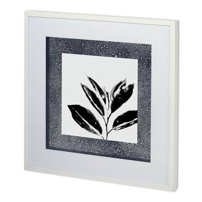 Custom Monochrome Tropic IV Framed Art Print