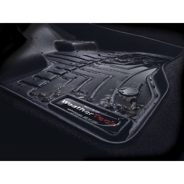 Shop Weathertech 44006 1 2 Black Front Rear Floorliner Ford