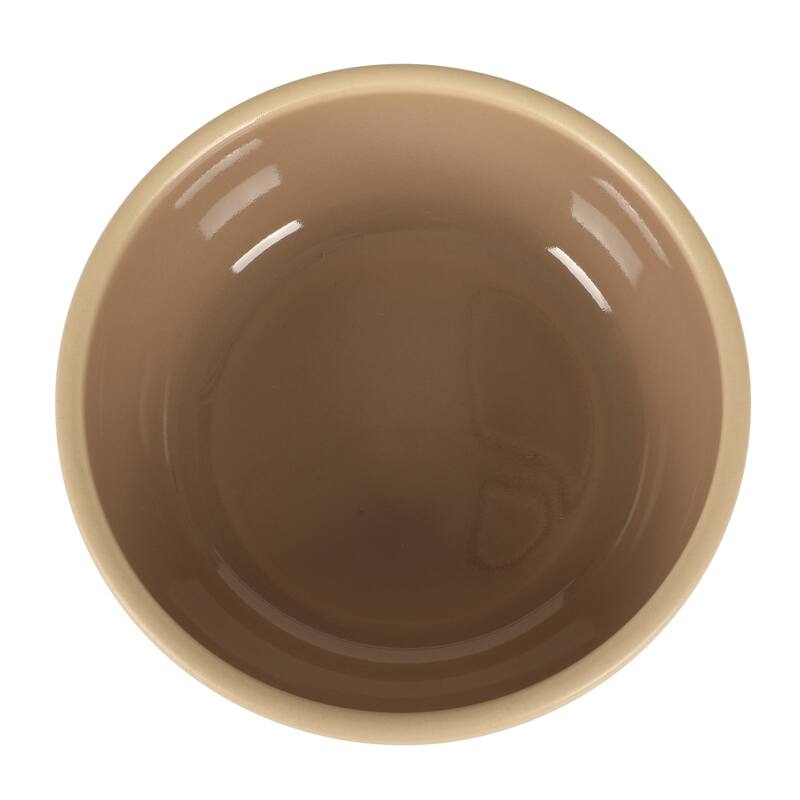 Gibson Elite - Made in Portugal - Port Gaia 4 Piece Cereal Bowl Set, 6.2" Stoneware Reactive Glaze, Dessert & Snack Bowls
