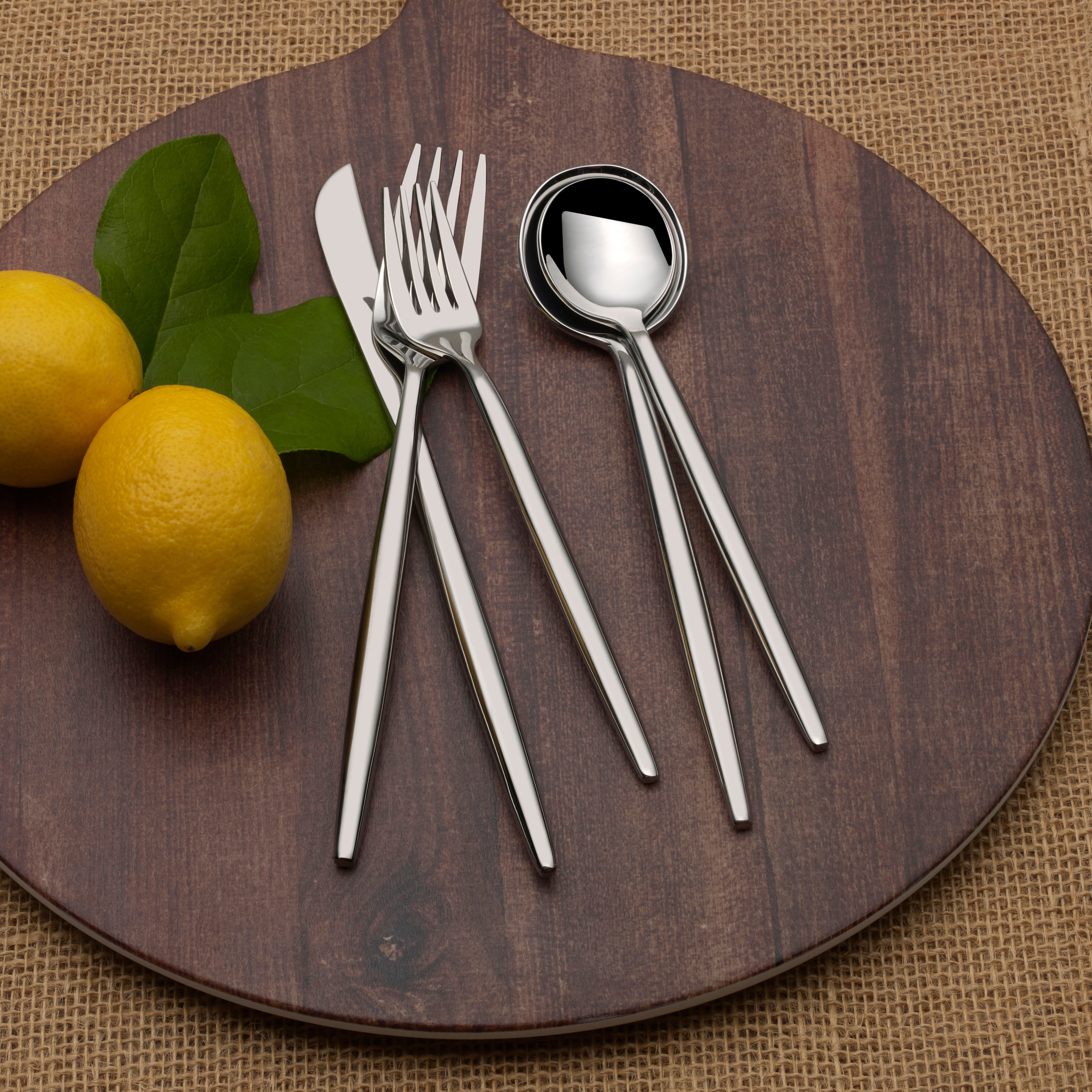 Towle Living Forged Shea 20-Piece Flatware Set - Overstock - 32460458