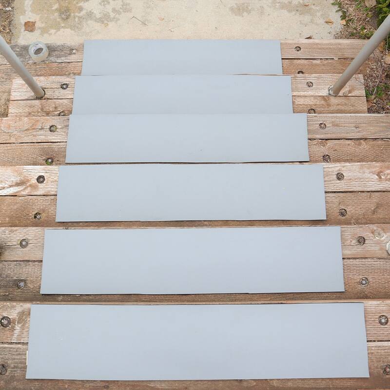 Rubber-Cal "TFS-126" Rubber Step Mats (6 pack) - 5mm