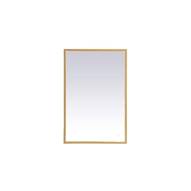 Indigo Home 20x30 inch LED mirror with adjustable color temperature