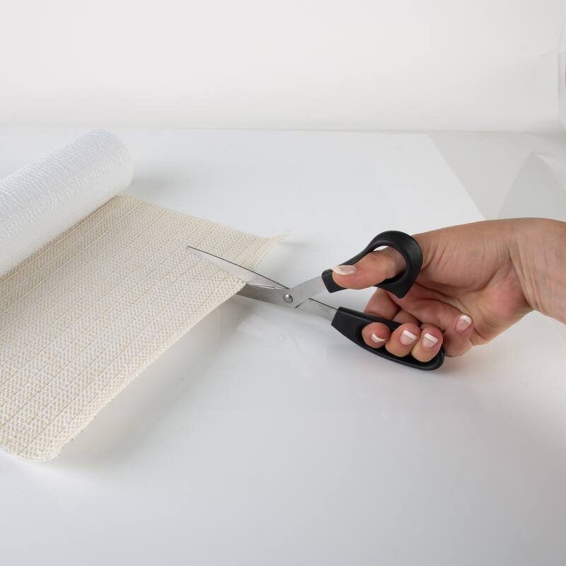 Simplify 10 Square Feet Smooth Surface Shelf Liner in Taupe