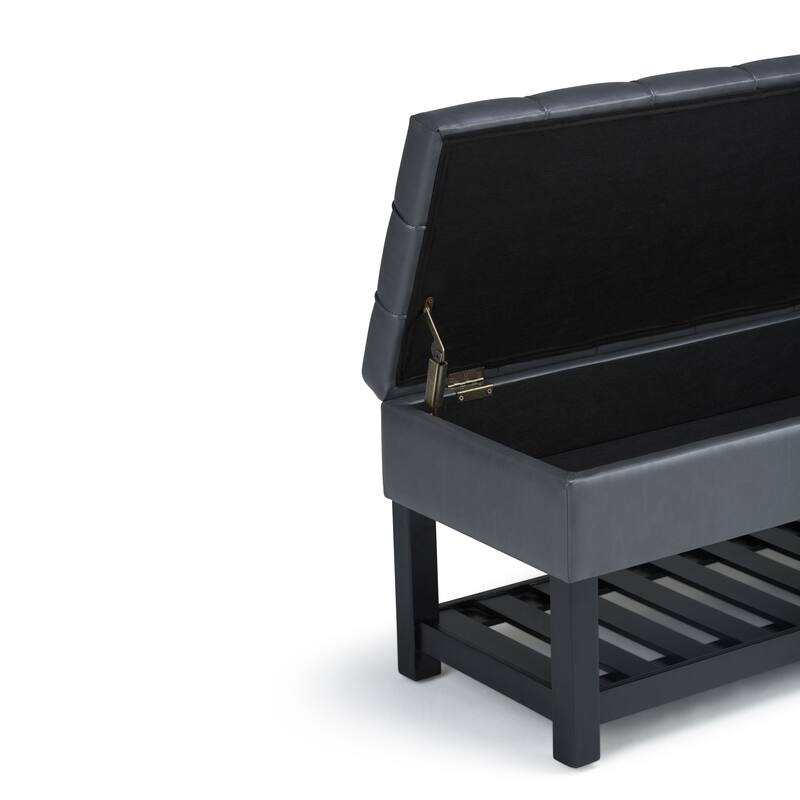 Modern Storage Ottoman Bench for Living Room