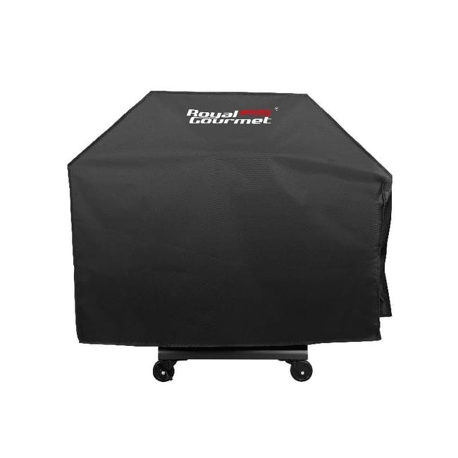Royal Gourmet CR5402 54" Grill Cover, Durable Oxford Outdoor BBQ Cover, Water Resistant, Black