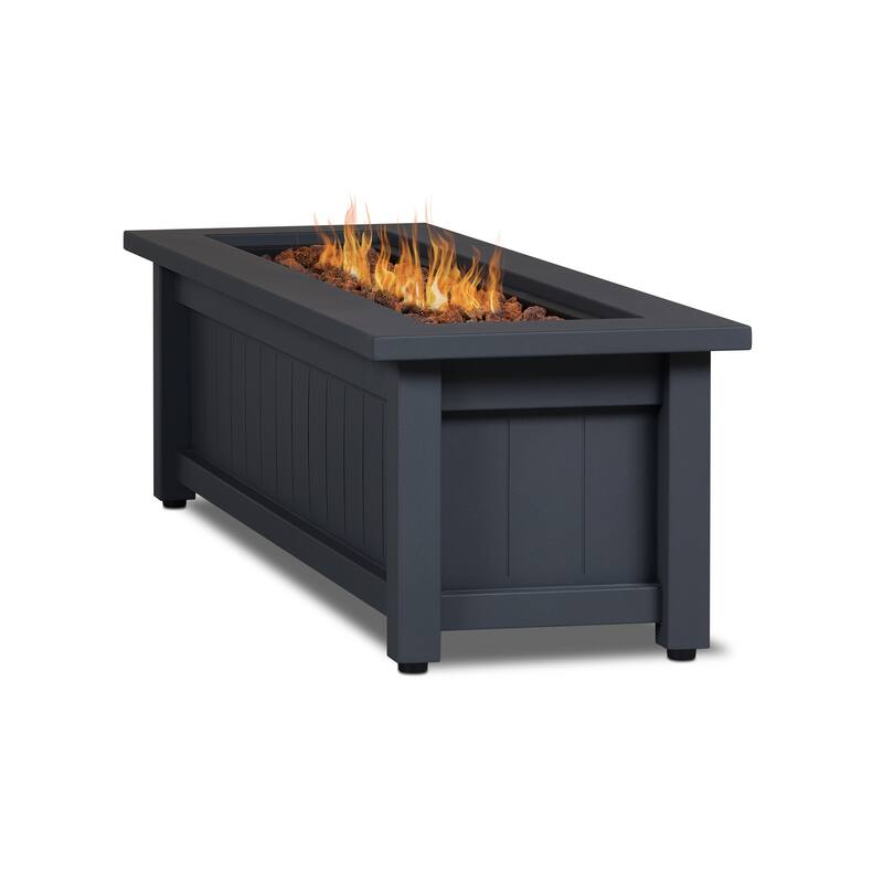 Ortun 50" Rectangle Fire Table by Real Flame