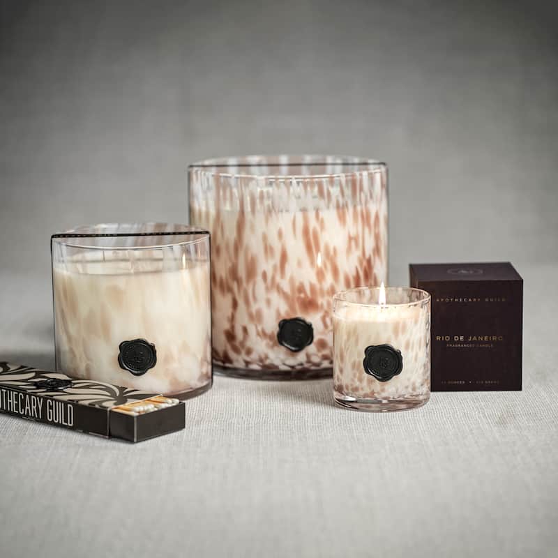 AG Opal Glass Candle Jar in Gift Box, Rio de Janeiro
