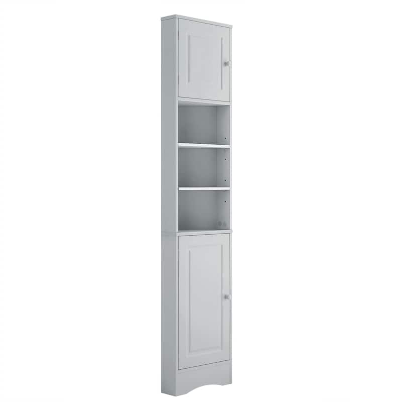 Corner Cabinet Tall Bathroom Storage Cabinet