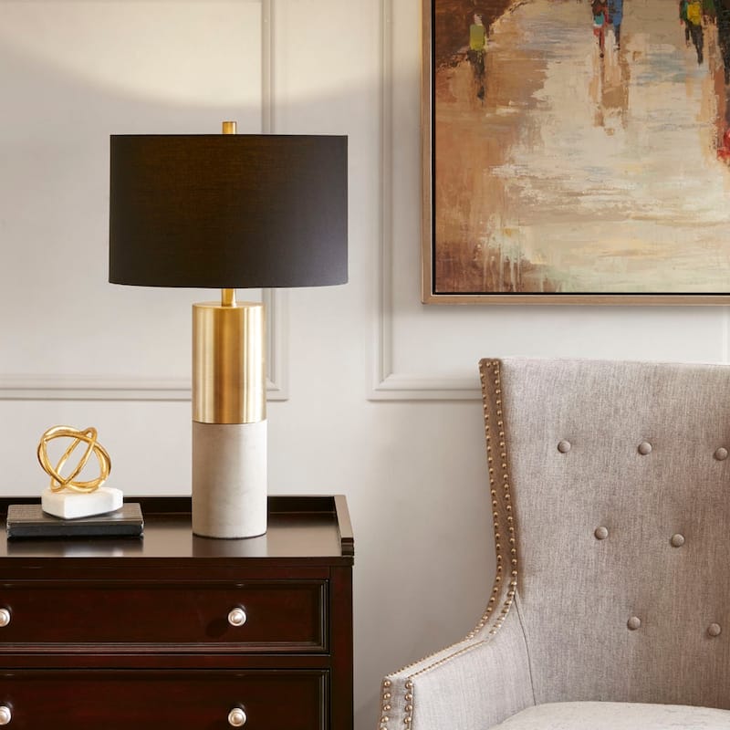 Concrete Table Lamp for living room,bedroom,and dining room