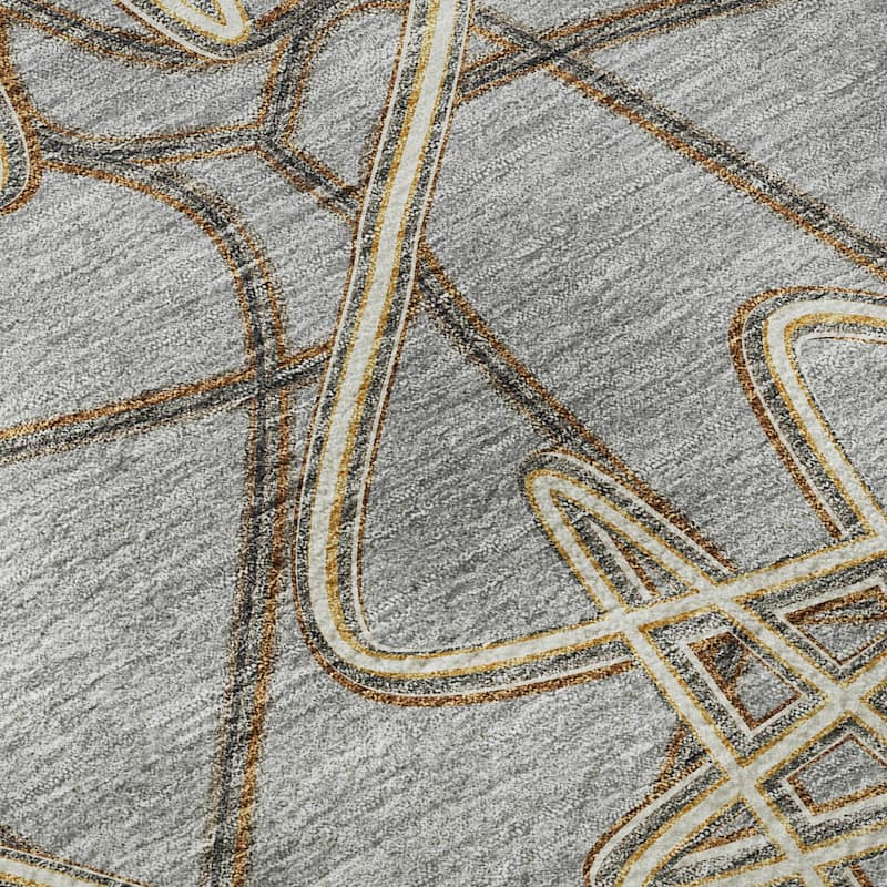 Premium Washable Super Soft Modern Maze Mayfield Rug