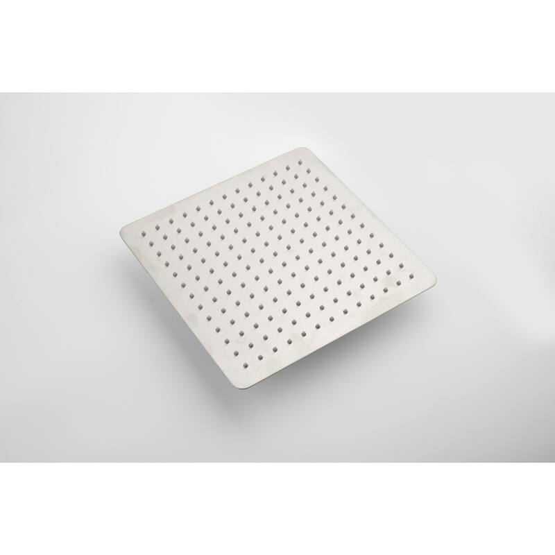 12" Wall Mount Rainfall Square Shower Head