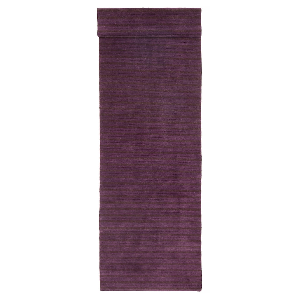 ECARPETGALLERY Hand-knotted Opulence Indigo Wool Rug - 3'1 x 11'4