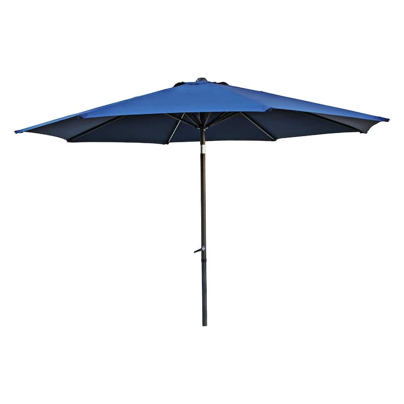 St. Kitts 11.5-foot Patio Umbrella - Navy Blue