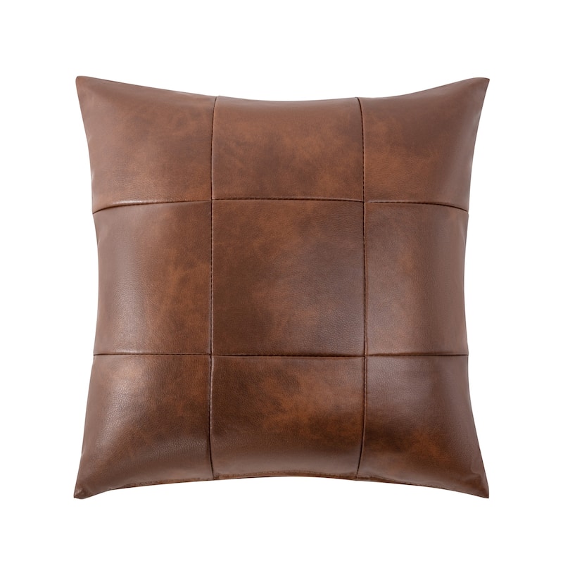 Morden Fort Upholstered Sofa for Living Room,Three-Seater Couch Faux Leather