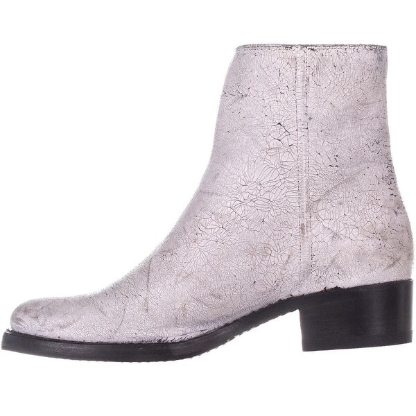 frye demi zip bootie white