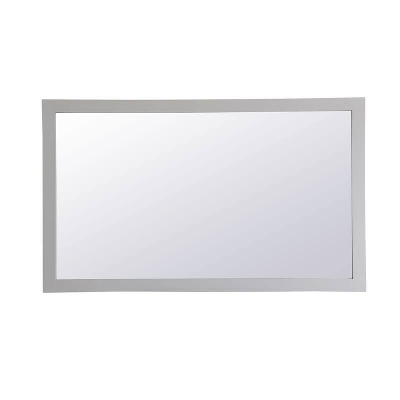Elegant Lighting VM26036 Aqua 60" W x 36" H Traditional Rectangular - Grey
