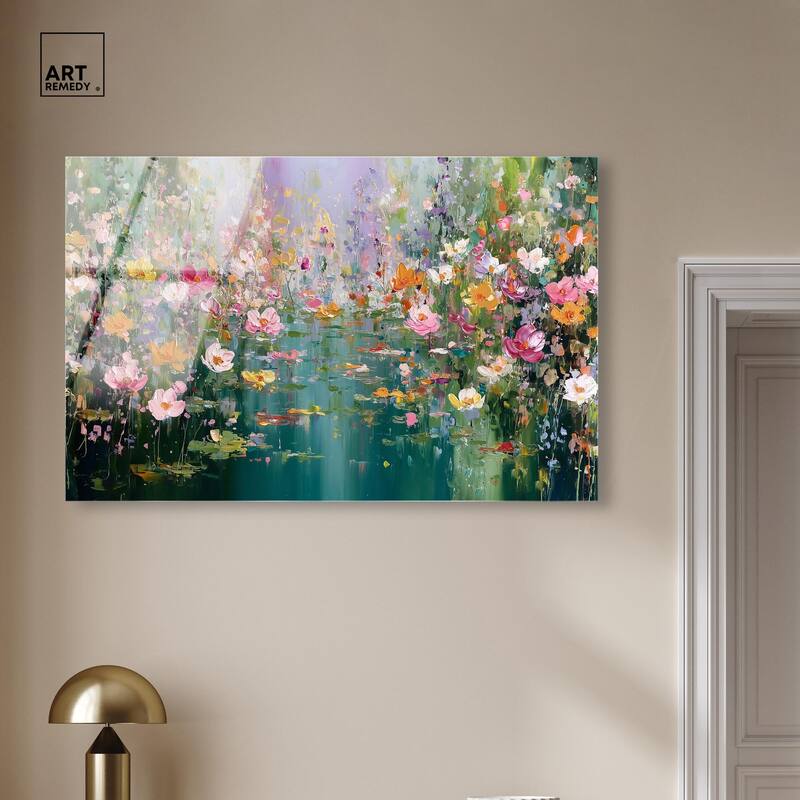 Picturesque Colors Acrylic by Art Remedy, Ready to Hang