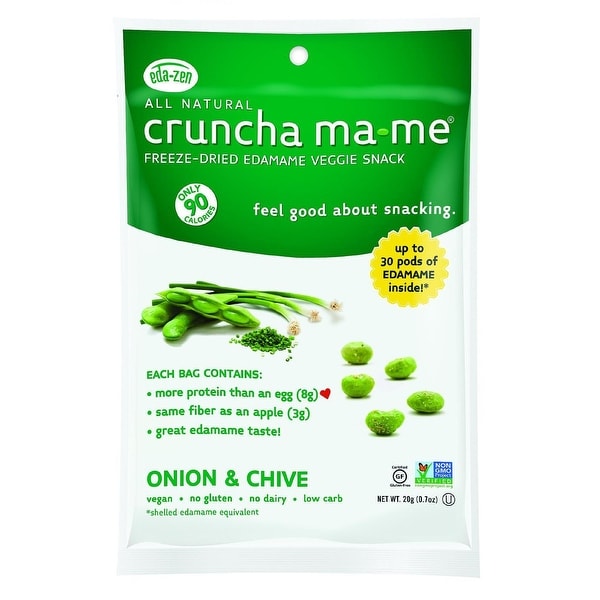 Eda-Zen Cruncha Ma Me - Onion and Chive - .7 oz - Case of 8