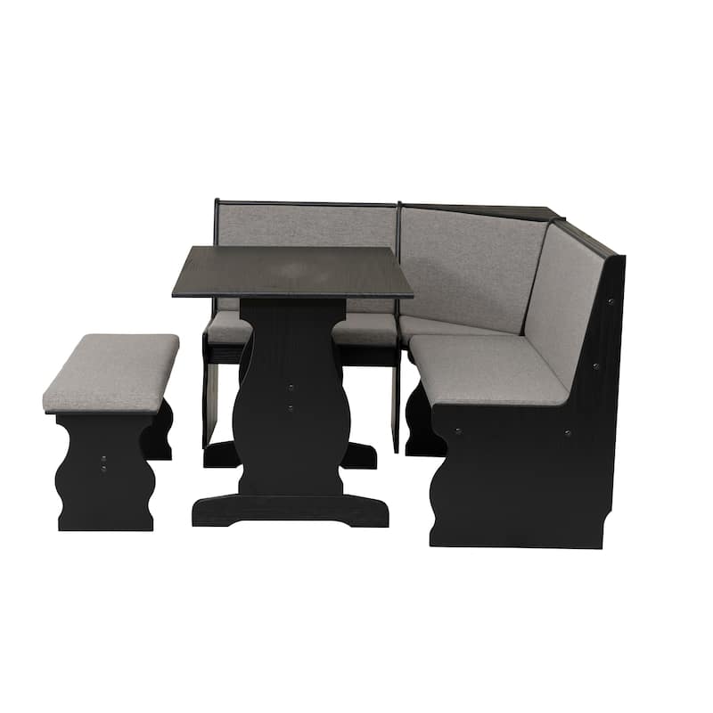 Hannah Breakfast Nook 3-piece Dining Set
