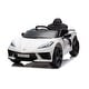 preview thumbnail 21 of 28, 12V Chevrolet Corvette C8 1-Seater Kids Ride-On Car Assembly Required - White