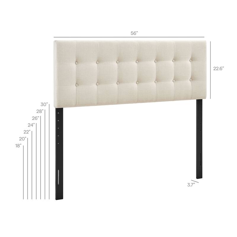 Emily Upholstered Fabric Headboard