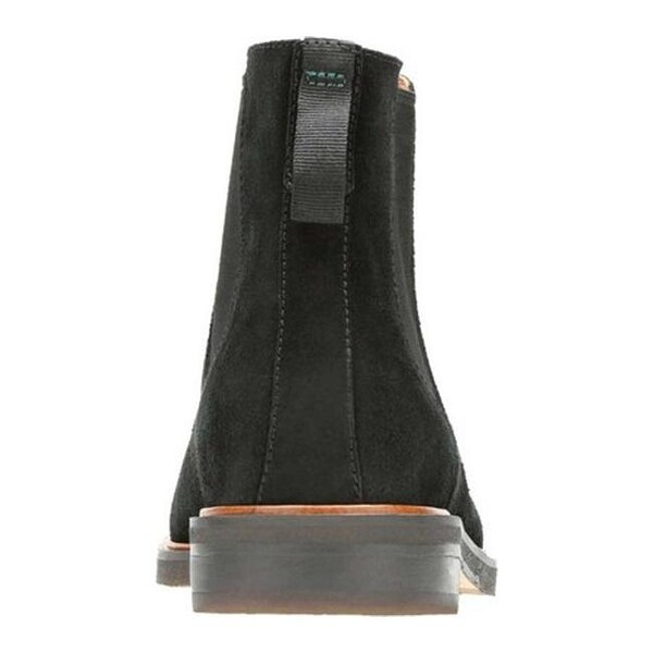 clarkdale gobi black suede